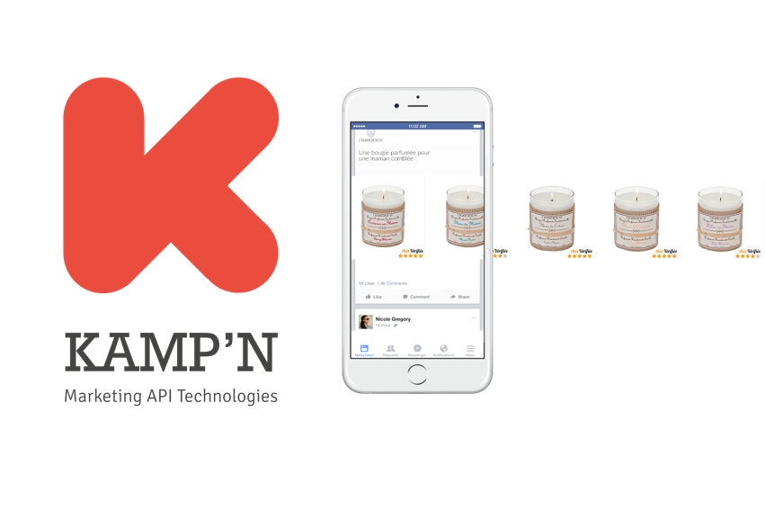Avec Kamp’n, intégrez les avis clients dans les publicités facebook !