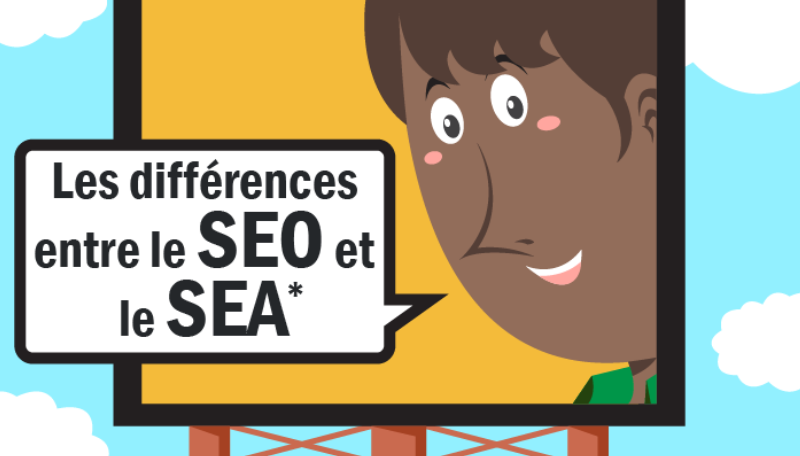 Infographie – Les différences entre SEO &#038; SEA !