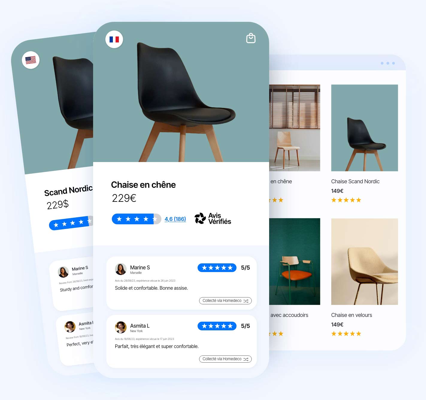 avis client chaise noire